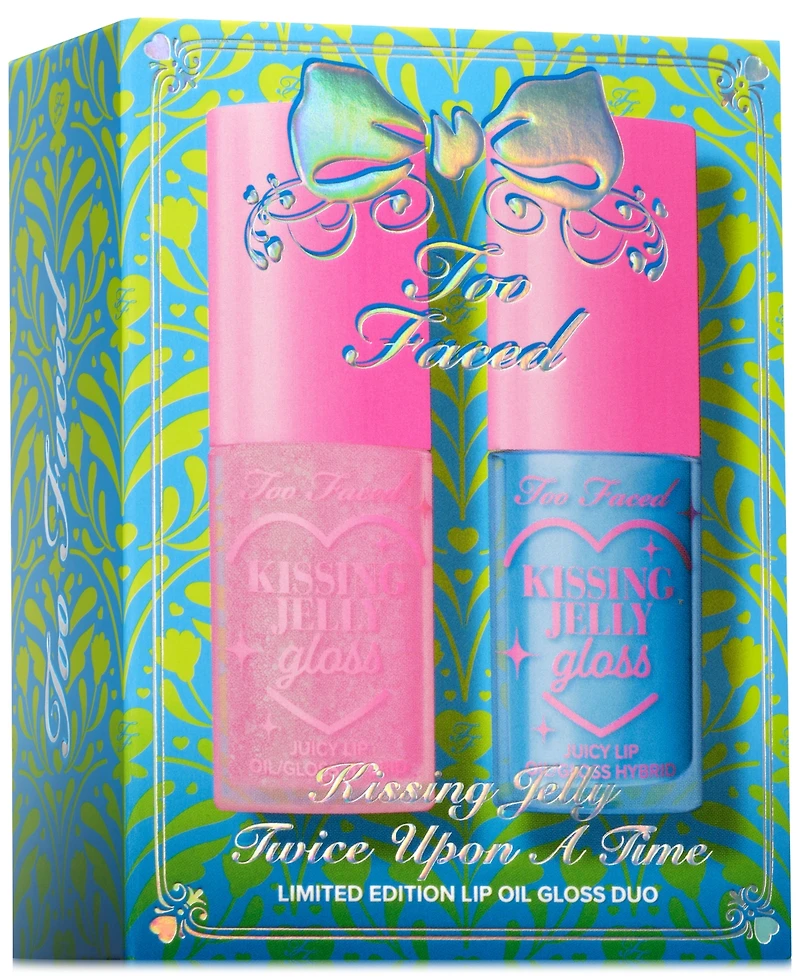 Too Faced 2-Pc. Kissing Jelly Twice Upon A Time Limited-Edition Lip Oil Gloss Set