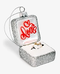 Holiday Lane Our First Wedding Ring in Box Ornament, Macy's Exclusive