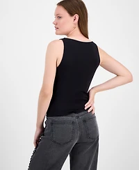 Hippie Rose Juniors' Scoop-Neck Tank Top