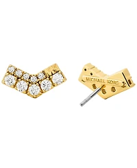 Michael Kors Cubic Zirconia Pave Stud Earrings