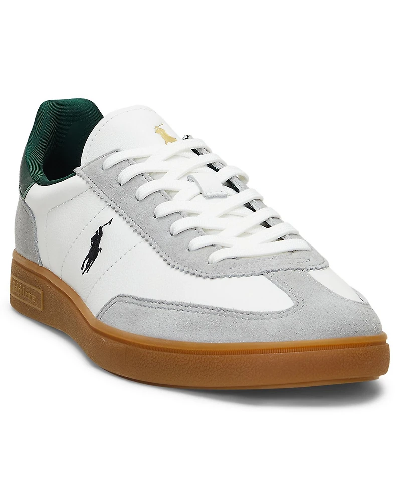 Polo Ralph Lauren Men's Bedford Leather-Suede Sneakers