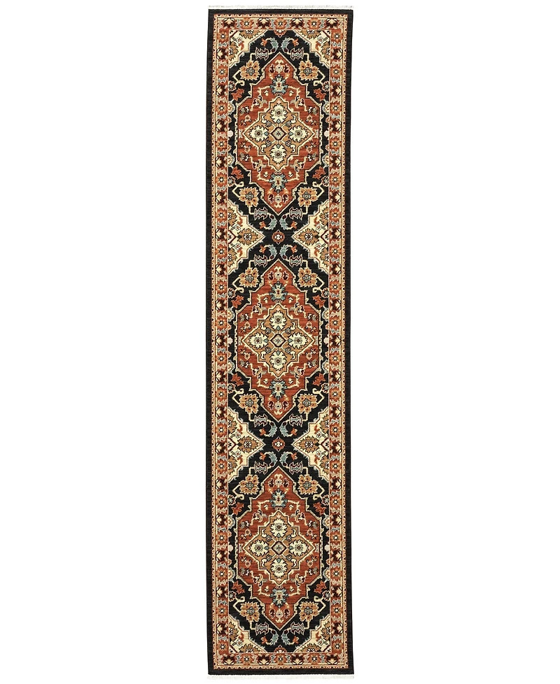 Oriental Weavers Lilihan 4929A 2'6"x12' Runner Area Rug