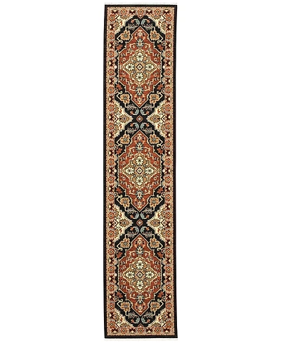 Oriental Weavers Lilihan 4929A 2'6"x12' Runner Area Rug