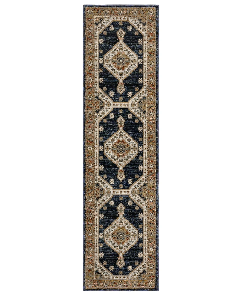 Oriental Weavers Andorra 2281E 2'3"x8' Runner Area Rug