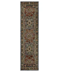 Oriental Weavers Andorra 2442A 2'3"x8' Runner Area Rug