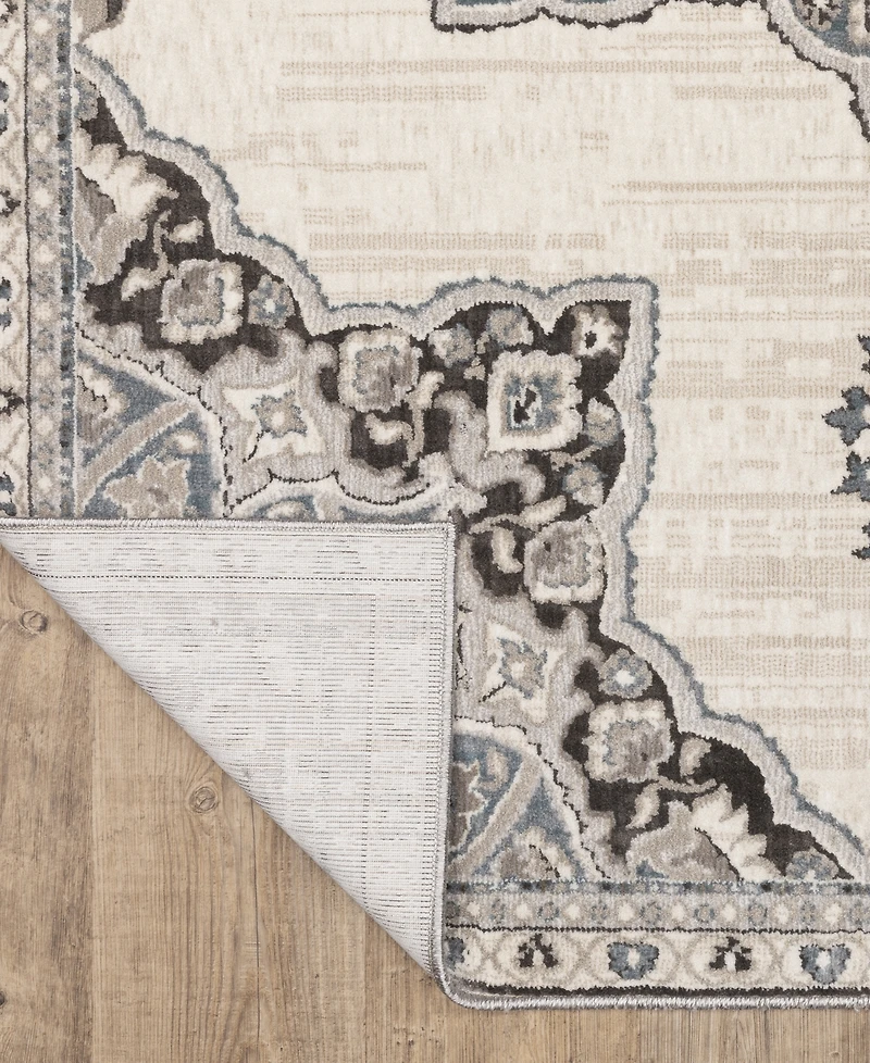 Oriental Weavers Ellington ELL01 2'3"x7'6" Runner Area Rug