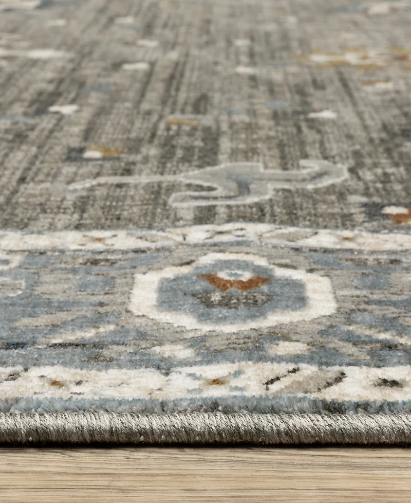 Oriental Weavers Ellington ELL09 2'3"x7'6" Runner Area Rug