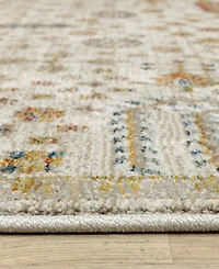 Oriental Weavers Andorra 2449B 2'6"x12' Runner Area Rug