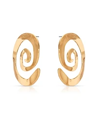 Ettika Aura Swirl Statement Earrings