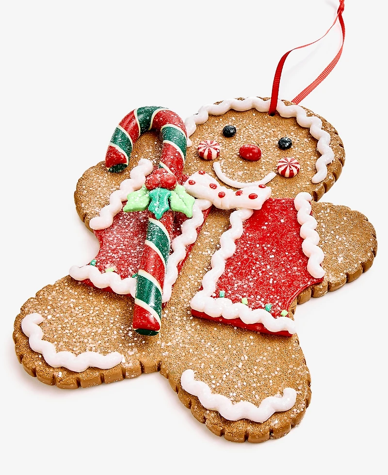 Holiday Lane Gingerbread Village Gingerbread Boy Ornament, Macy's Exclusive