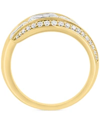 Effy Lab Grown Diamond Ring (1-3/8 ct. t.w.) in 14k Yellow Gold