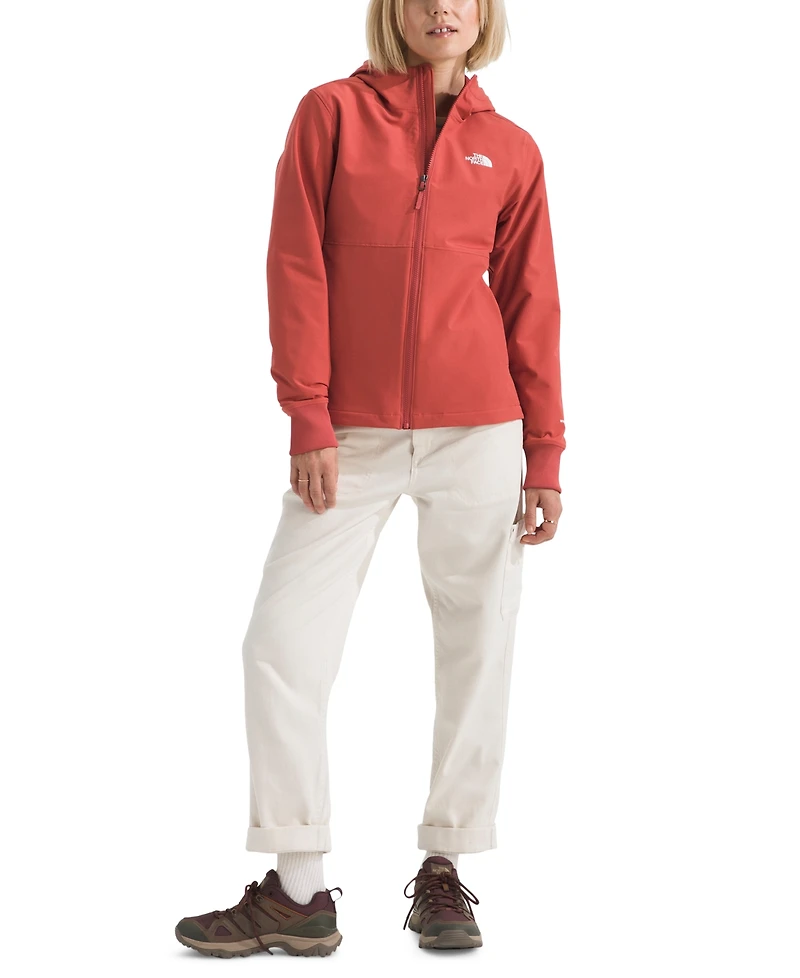 The North Face Women's Shelbe Raschel Zip-Front Fleece-Lined Hoodie Jacket