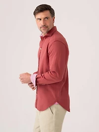 Koy Clothing Men's Brushed Cotton Long Sleeve Shirt