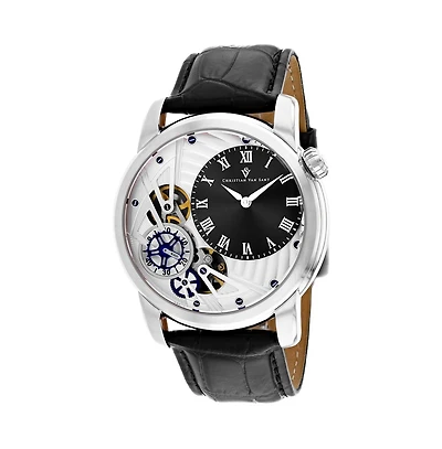 Christian Van Sant Men's Sprocket Auto-Quartz Dial Watch