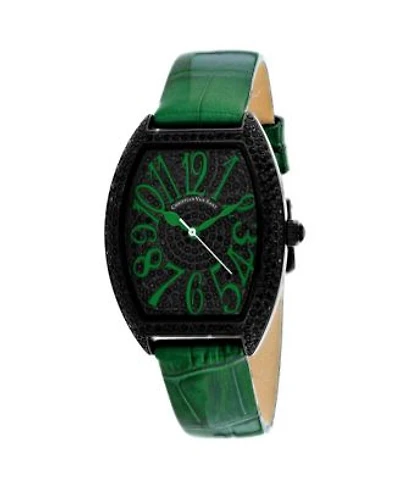 Christian Van Sant Womens Black Dial Watch Cv4825