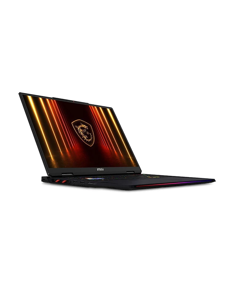 Msi Raider 18 Hx Ai A2XWJG-069US 18" Uhd+ 120Hz Gaming Laptop, Intel Core Ultra 9-285HX 2.8GHz, 64GB Ram, 2TB Ssd, Nvidia GeForce Rtx 5090 24GB,