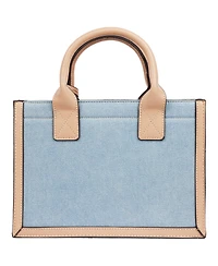 True Religion Bombe Logo Denim Tote