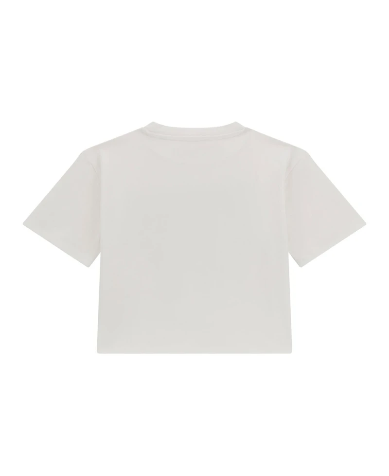 Guess Big Girls Short Sleeve with Rhinestone Logo T-Shirt