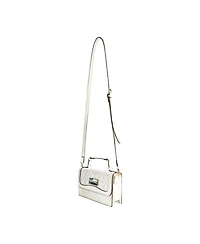 True Religion Studded Denim Flap Bag