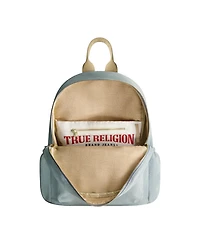 True Religion Zip Pocket Denim Horseshoe Backpack