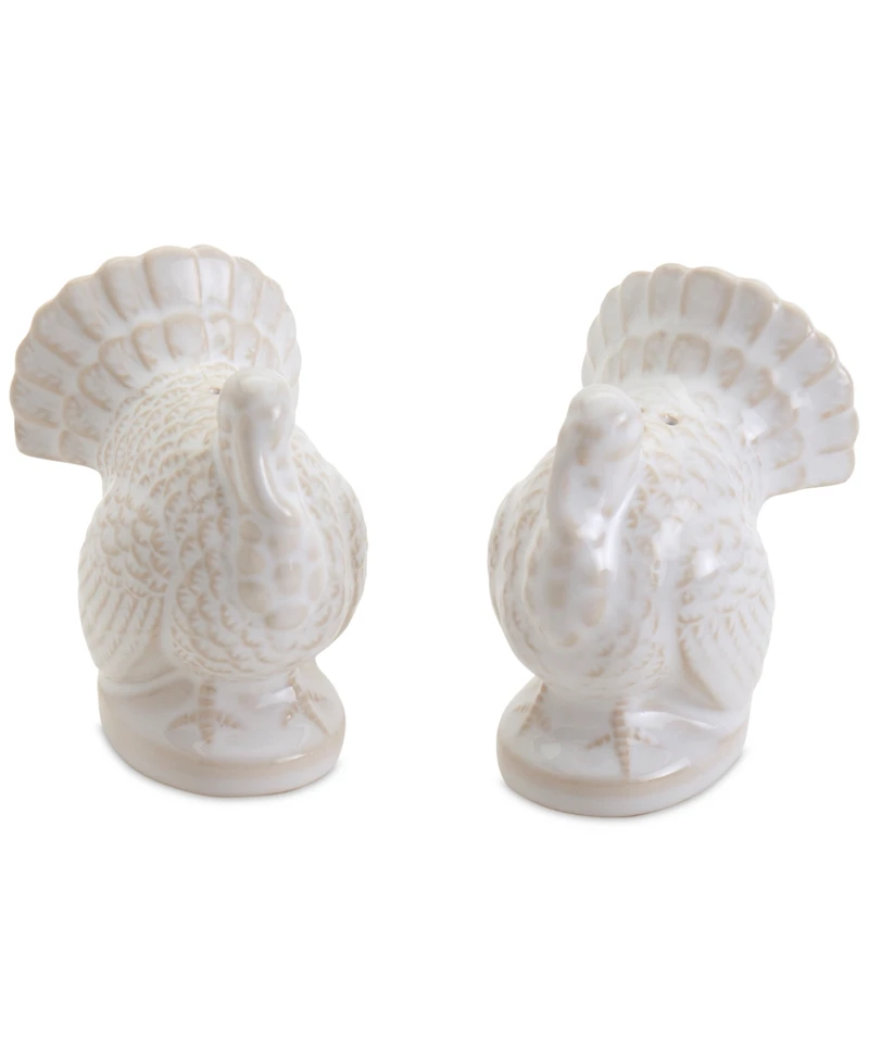 Haven Ceramic Turkey Salt & Pepper Shakers Set