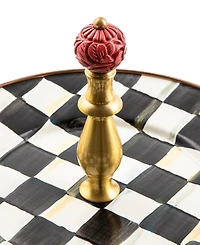 Mackenzie-Childs Courtly Check -Tier Sweet Stand