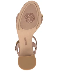 Vince Camuto Women's Chirie Chain T-Strap Block-Heel Sandals