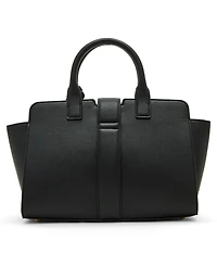 Anne Klein Covered Buckle with Convertible Strap Medium Satchel Bag