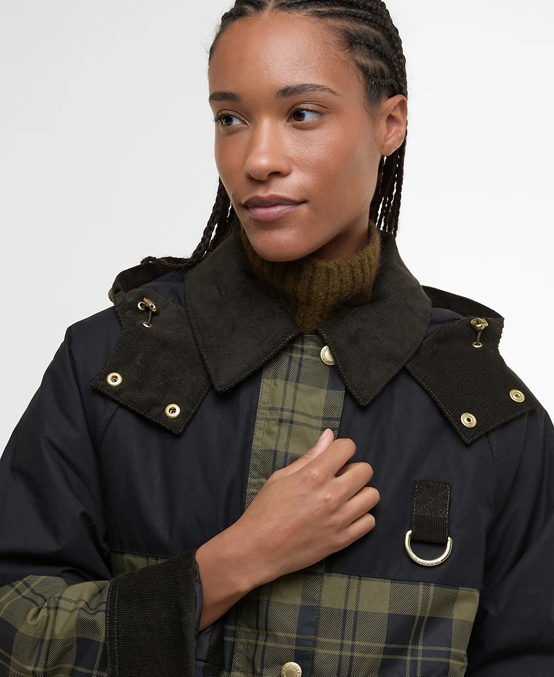 Barbour Women's Elaine Hooded Showerproof Jacket