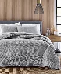 Oake Pick Stitch 3-Pc. Coverlet Set, Full/Queen, Exclusively for Macy's