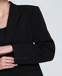 Kenneth Cole Women's Peak Lapel One-Button Blazer