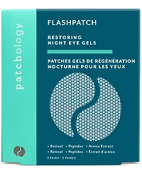 Patchology FlashPatch Restoring Night Eye Gels, 5pk