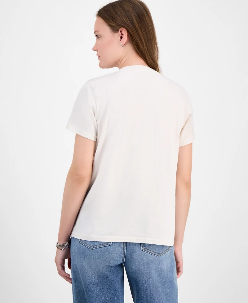 Lucky Brand Women's Rolling Stones Tour 81 Classic Cotton T-Shirt