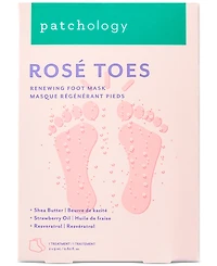 Patchology Rose Toes Renewing Foot Mask
