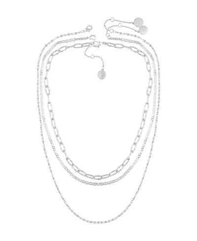 Vince Camuto Layered Chain Necklace Trio Set