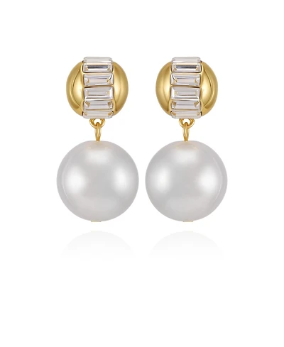 Vince Camuto Cultivated Pearl Drop Earrings