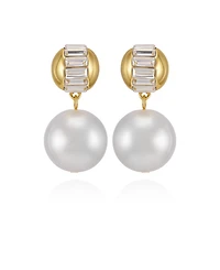 Vince Camuto Cultivated Pearl Drop Earrings
