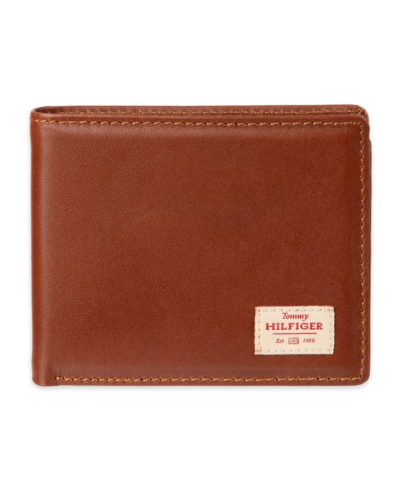 Tommy Hilfiger Men's Rfid Extra Capacity Slimfold Wallet