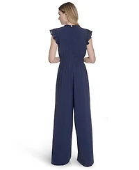 Vince Camuto Women's Sleeveless V-Neck Jumpsuit