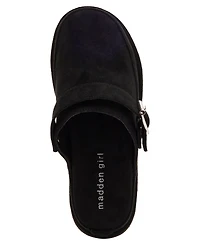 Madden Girl Graham Platform Slingback Clog Mules
