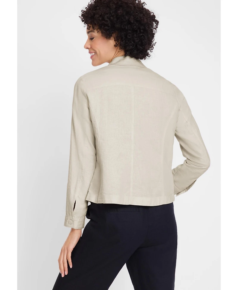 Olsen Women's Linen Blend Jacket