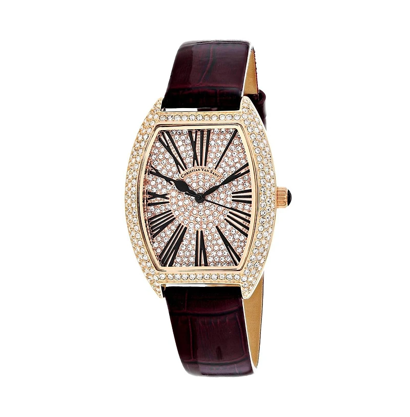 Christian Van Sant Women's Chic Rose gold Dial Watch - CV4843