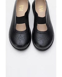 Chelle Elastic Leather Flat (Women)