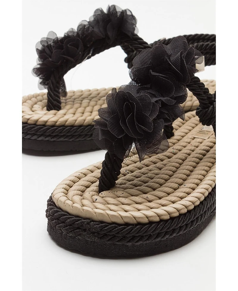 Prologue Shoes Santra Lace-Up Thong Sandals (Women)