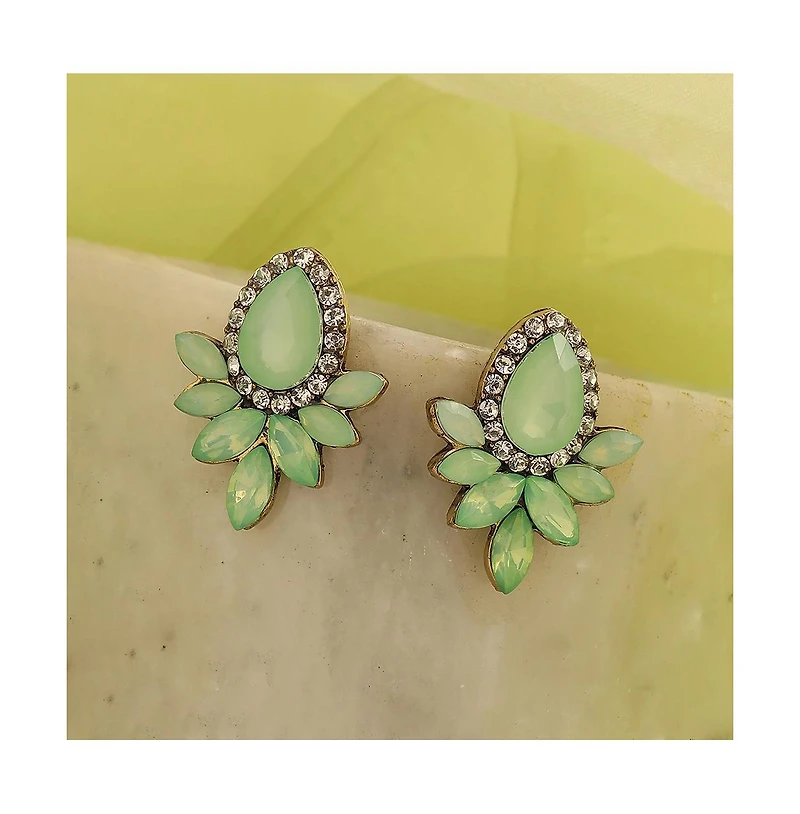 Sohi Women's Marquise Drop Earrings