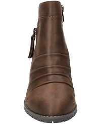 Bella Vita Women's Janita Block Heel Ankle Booties