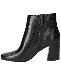 Bella Vita Women's Square Toe Ankle Booties