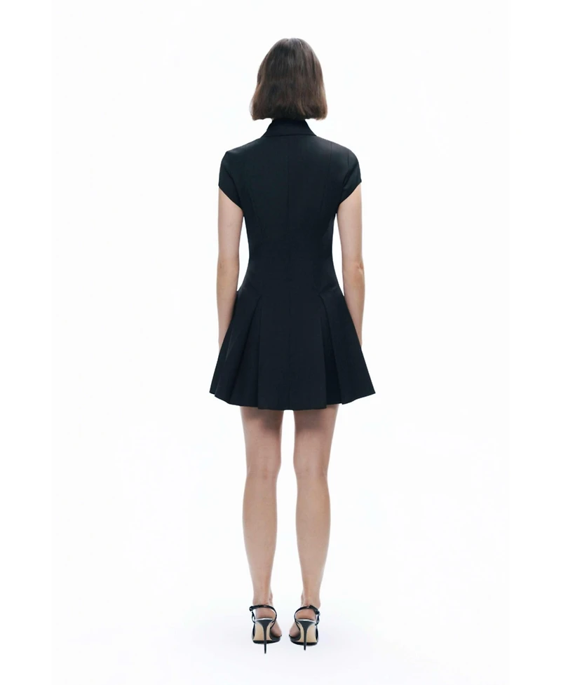 Nocturne Women's Pleated Mini Dress