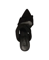 Schutz Women's Meline Twisted Dual-Band Mule Sandals