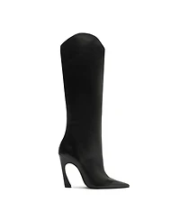 Schutz Women's Maryann Up Curve Pointy Toe Boots